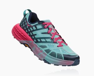 Hoka One One Women's Speedgoat 2 Running Shoes Blue - AU JHTW